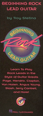 Книга Beginning Rock Lead Guitar: English Edition Hal Leonard Publishing Corporation