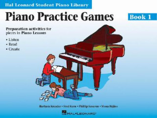 Carte Piano Practice Games Book 1: Hal Leonard Student Piano Library Hal Leonard