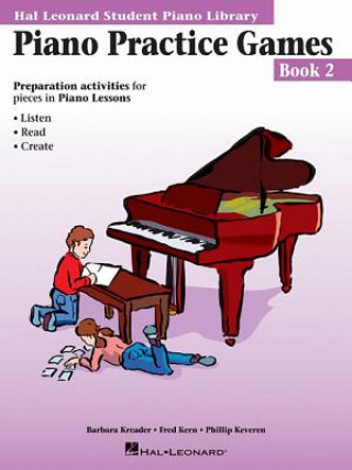 Carte Piano Practice Games Book 2: Hal Leonard Student Piano Library Hal Leonard
