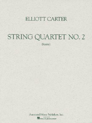 Buch String Quartet No. 2 (1959): Study Score Carter Elliott