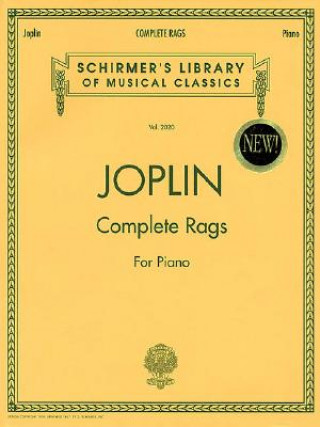 Carte Joplin - Complete Rags for Piano Scott Joplin