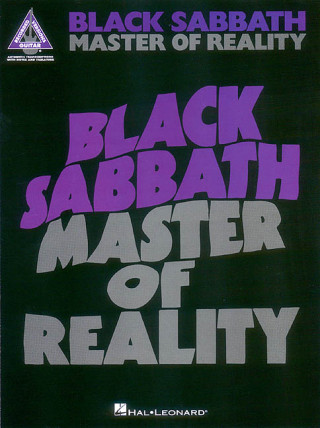 Kniha Black Sabbath - Master of Reality Sabbath Black