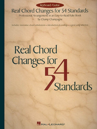 Książka Real Chord Changes for 54 Standards Hal Leonard Publishing Corporation