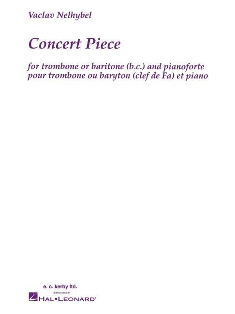 Buch Concert Piece: For Trombone & Pianoforte Nelhybel Vaclav