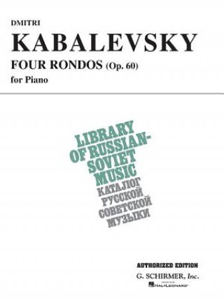 Książka 4 Rondos, Op. 60 (Vaap Edition): Piano Solo Kabalevsky Dmitri