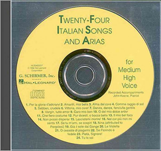 Audio 24 Italian Songs and Arias of the 17th and 18th Centuries Various