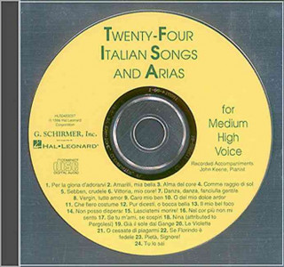 Аудио 24 Italian Songs and Arias of the 17th and 18th Centuries Various