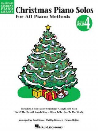 Книга Christmas Piano Solos, Level 4: For All Piano Methods Fred Kern