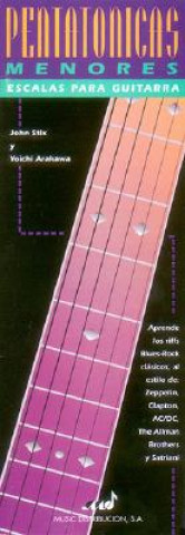 Książka Minor Pentatonic Scales for Guitar: Spanish Edition Stix And Yoichi Arak John