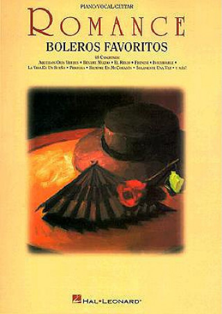Knjiga Romance: Boleros Favoritos Hal Leonard Publishing Corporation