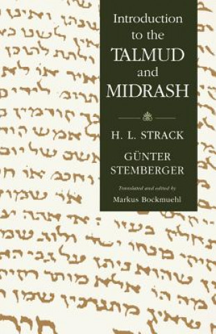 Kniha Introduction to the Talmud and Midrash Hermann L. Strack
