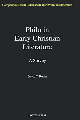 Könyv Philo in Early Christian Literature David T. Runia