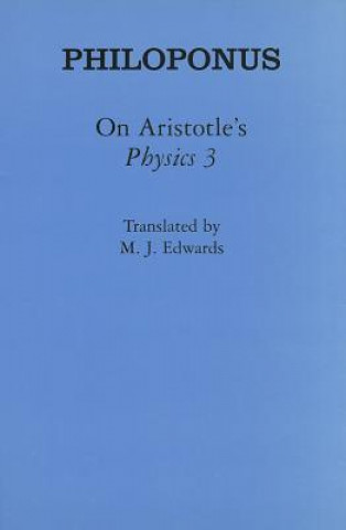 Könyv On Aristotle's "Physics 3" John Philoponus