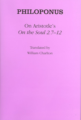 Carte On Aristotle's "On the Soul 2.7-12" Philoponus