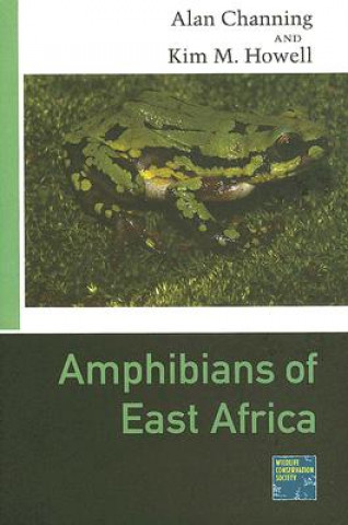 Carte Amphibians of East Africa Alan Channing