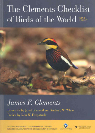 Kniha Clements Checklist of Birds of the World James F. Clements