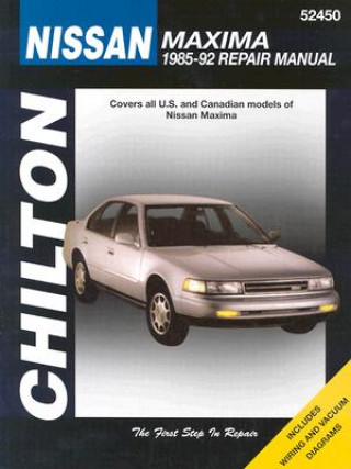 Carte Nissan Maxima, 1985-92 Maxima Chilton Automotive Books