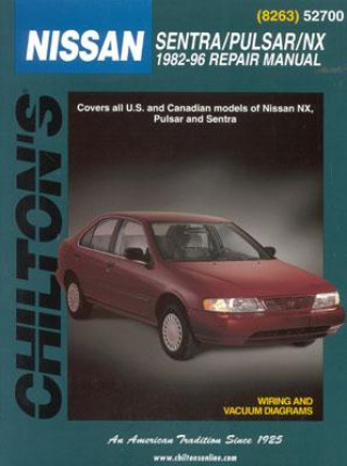 Carte Nissan Sentra, Pulsar, and Nx, 1982-96 Chilton Automotive Books