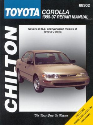 Kniha Toyota Corolla, 1988-97 Chilton Automotive Books