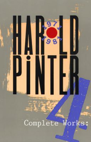 Kniha Complete Works, Volume IV Harold Pinter