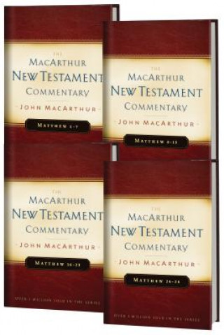 Kniha Matthew 1-28 MacArthur New Testament Commentary Four Volume Set John F. MacArthur