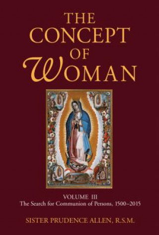Carte Concept of Woman, Volume 3 Prudence Allen