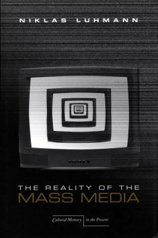 Kniha Reality of the Mass Media Niklas Luhmann