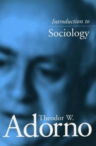 Kniha Introduction to Sociology Theodor Wiesengrund Adorno