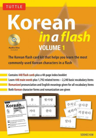Könyv Korean in a Flash Soohee Kim