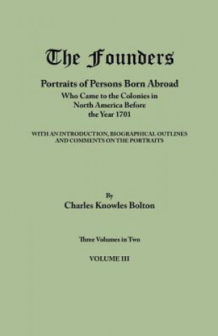 Knjiga Founders Charles Knowles Bolton