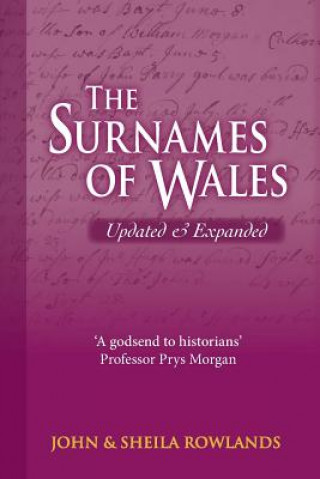 Kniha Surnames of Wales, Updated & Expanded John Rowlands