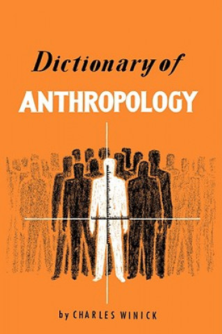 Libro Dictionary of Anthropology Charles Winich