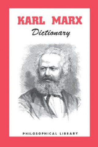 Kniha Karl Marx Dictionary Morris Stockhammer