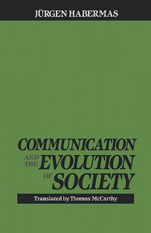 Kniha Communication and the Evolution of Society Jurgen Habermas