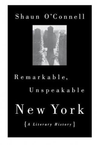 Buch Remarkable, Unspeakable New York Shaun O'Connell