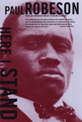 Книга Here I Stand Paul Robeson