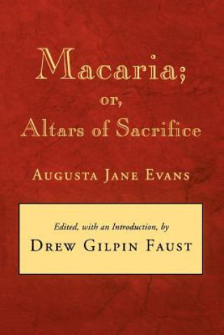 Buch Macaria Augusta J. Evans