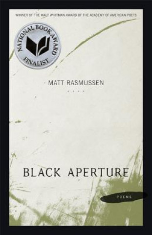 Kniha Black Aperture Matt Rasmussen
