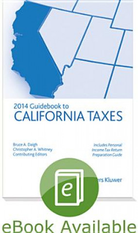 Knjiga Guidebook to California Taxes Christopher A. Whitney