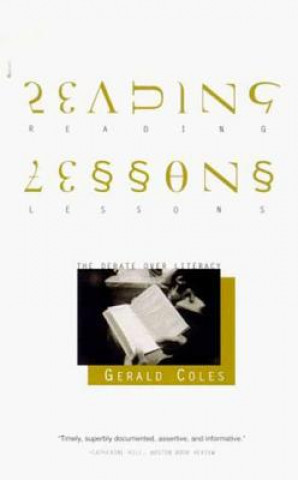 Kniha Reading Lessons Gerald Coles