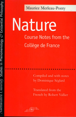 Knjiga La Nature Maurice Merleau-Ponty