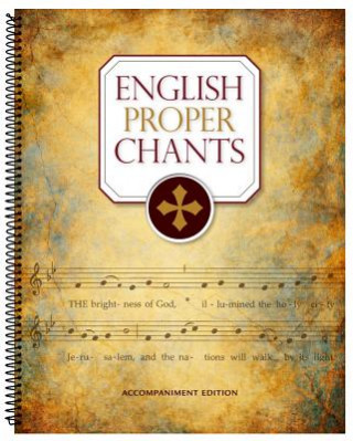 Carte English Proper Chants: Accompaniment Edition John Ainslie