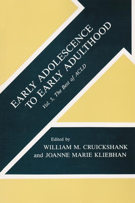 Libro Early Adolescence to Early Adulthood: The Best of Acld Cruickshank William M & Kliebhan