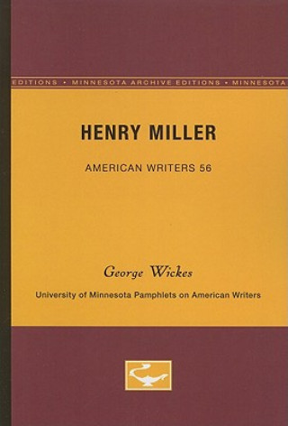 Könyv Henry Miller George Wickes