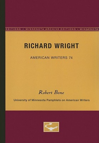 Buch Richard Wright Robert Bone