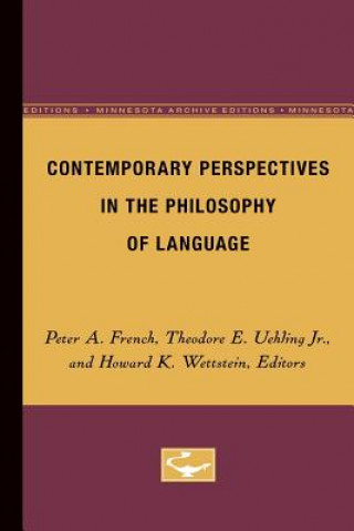 Kniha Contemporary Perspectives in the Philosophy of Language Peter French