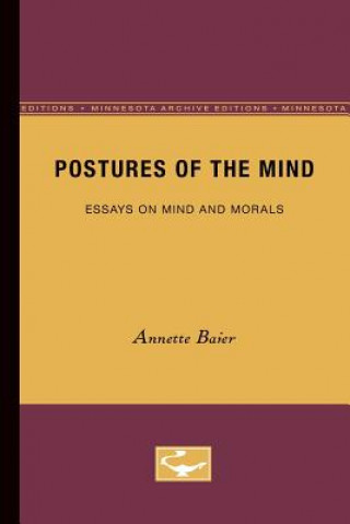 Kniha Postures of the Mind Annette Baier