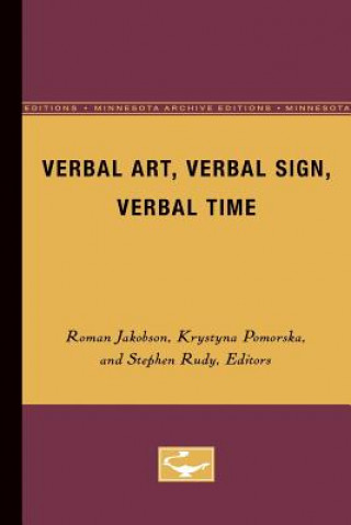 Carte Verbal Art, Verbal Sign, Verbal Time Roman Jakobson
