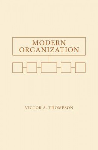 Kniha Modern Organization Victor Alexander Thompson