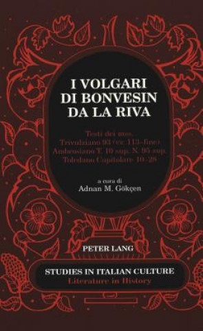 Könyv I Volgari di Bonvesin da la Riva Bonvesin